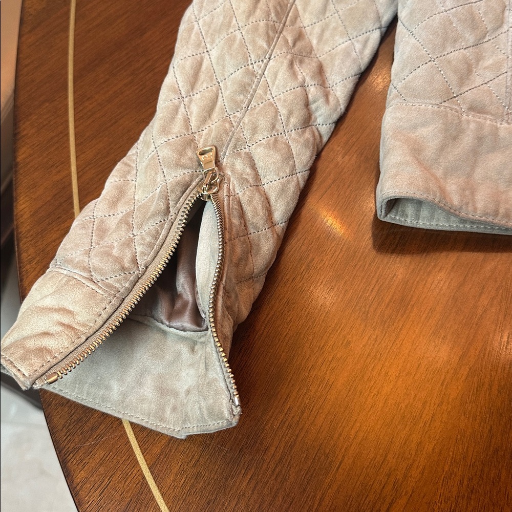 Dolce & Gabbana Quilted Suede Jacket • Distressed Vintage Look • Made in Italy - Picture 15 of 16